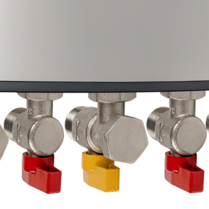 Zestaw zaworów kątowych z filtrami i zaworem gazowym z filtrem Z-KIT-UKF